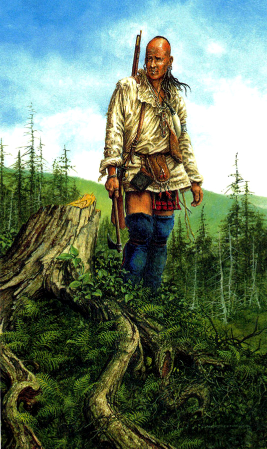 PAINTINGS OF WOODLAND INDIANS